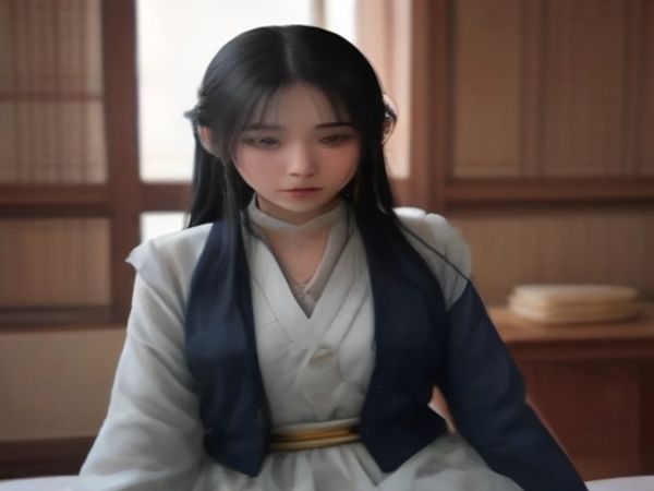 优雅女性身着深色丝袜坐于现代简约室内，光线柔和温暖，画面质感细腻，呈现丝袜美女自慰主题的艺术化视觉展示